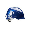Nexus Core safety helmet non-vented with ratchet blue